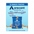 arecant Teeny Tiny Chocolate Chip cookies box with five snack pouches
